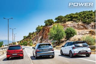 Honda Civic Type R Ep3 257Ps vs Peugeot 106 Gti 184Ps vs Hyundai i20n 250Ps 